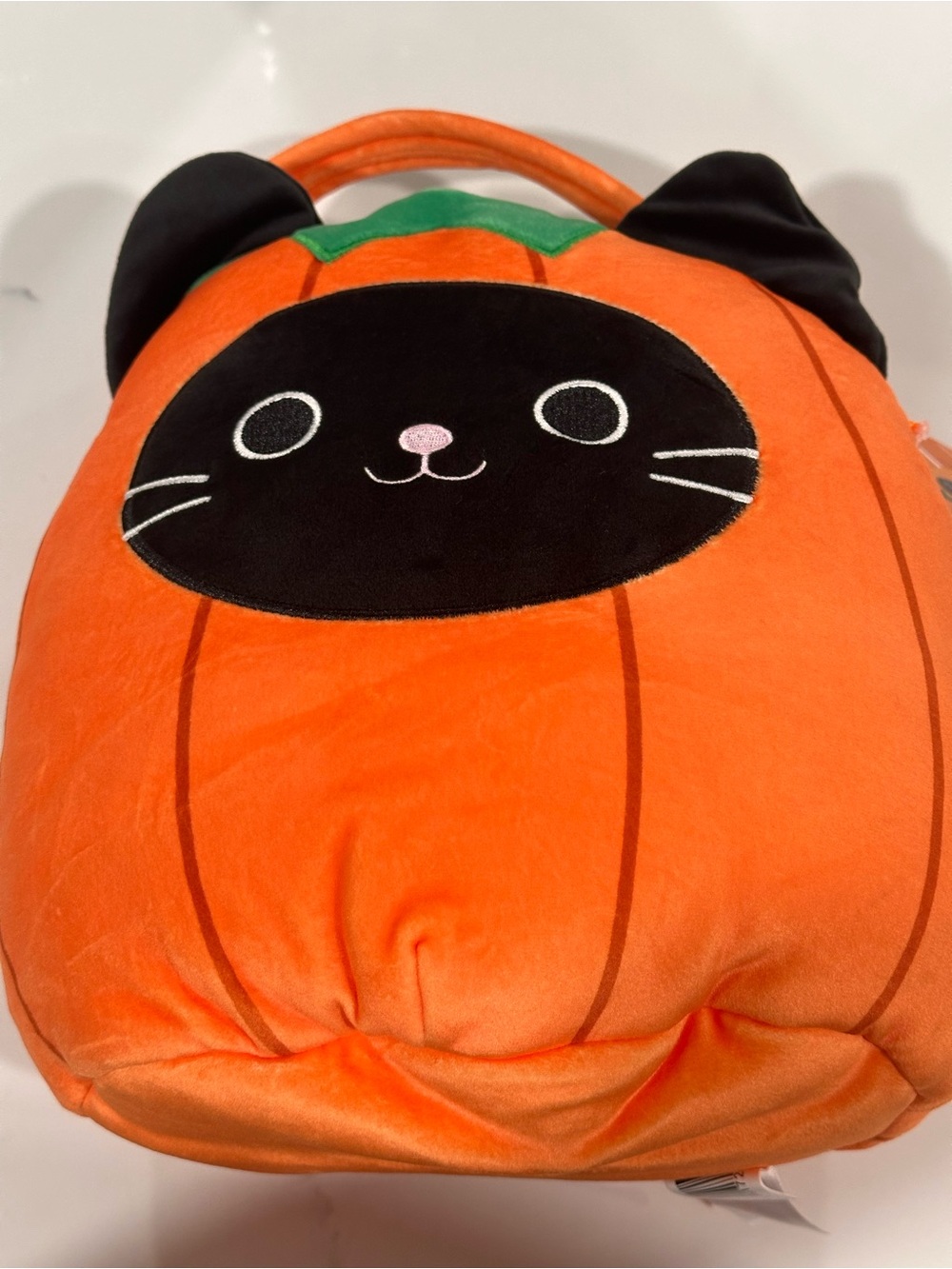 Squishmallows Orange Pumpkin treat pail